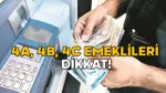 4A, 4B, 4C EMEKLİLERİ DİKKAT! Mayıs ayı maaş ödeme tarihleri değişti. SGK yeni maaş tarihlerini tek tek açıkladı