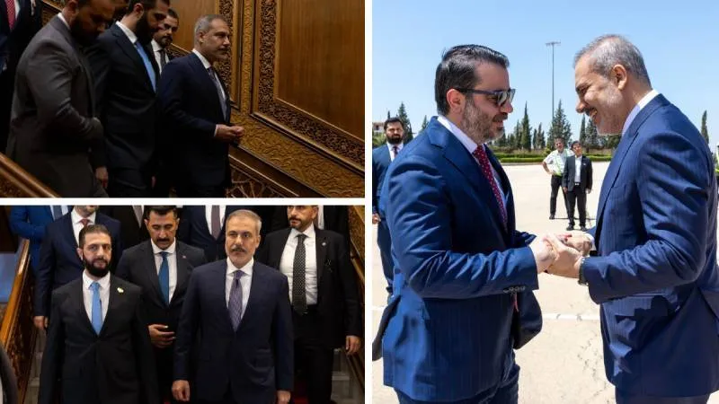 Ankara-Şam arasında dikkat çeken görüşme trafiği | Bakan Fidan, Şam'a gitmişti; Suriye Dışişleri Bakanı ve Savunma Bakanı, Türkiye'ye geliyor