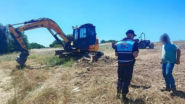 Aydın'da Hazine Arazisinde Şok Baskın! Kaçak Kazı Operasyonu