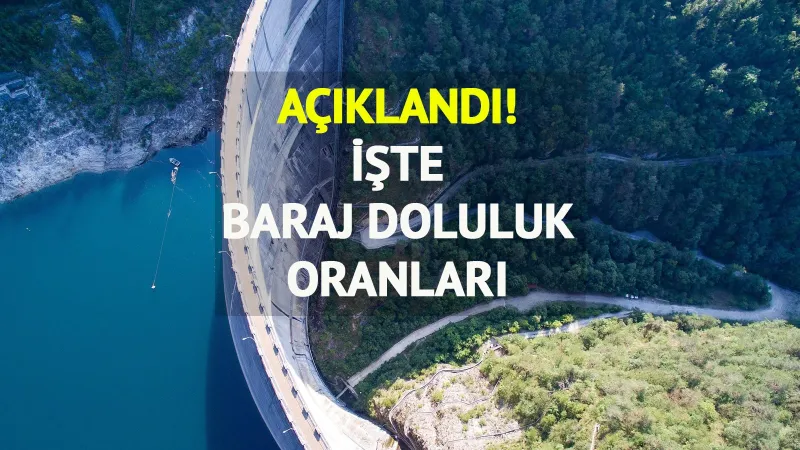 Baraj doluluk oranları belli oldu! İşte 20 Mayıs 2025 İstanbul 'İSKİ baraj doluluk oranları'