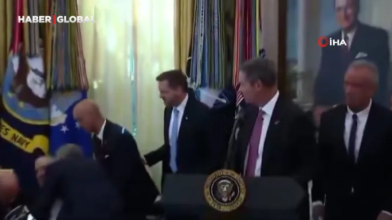 Trump'ın Basın Toplantısında Şok! Dr. Öz Yetişti!