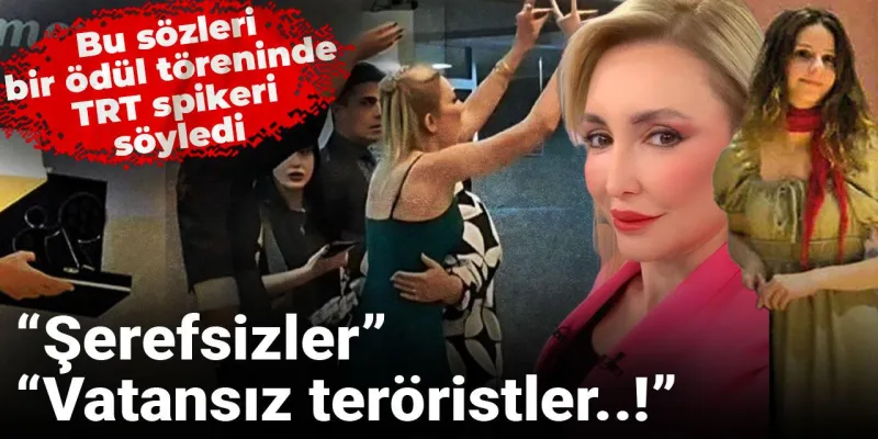 TRT Spikerinden Skandal Sözler: "Şerefsizler, Teröristler!"