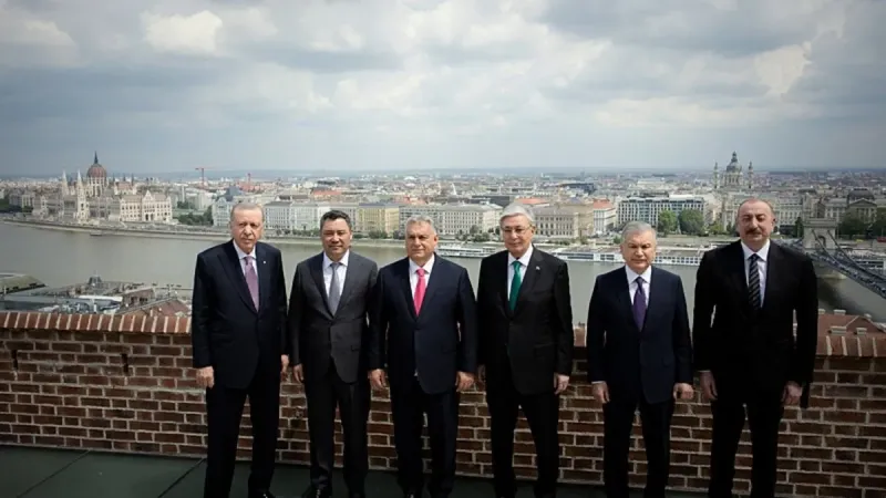 Erdoğan ve TDT Liderleri Budapeşte'de! İşte O Anlar!