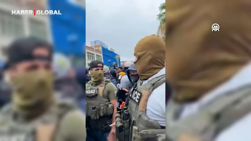 Chicago'da Göçmen Operasyonu! Gözaltılar Halkı Ayağa Kaldırdı