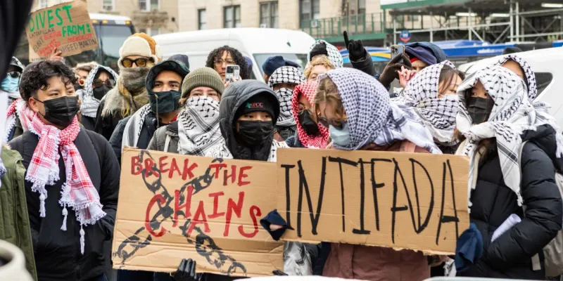 Columbia Üniversitesi'nde Filistin protestosuna polis müdahalesi