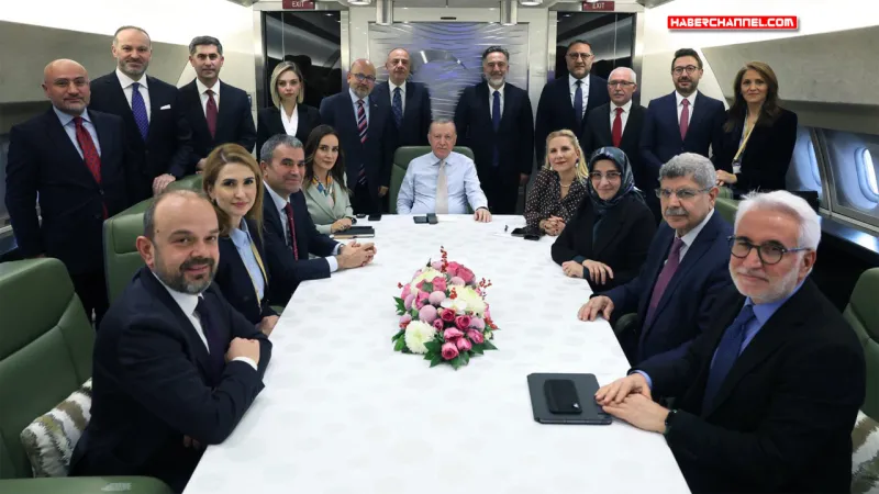 Erdoğan'dan Dönüş Uçağında Gündem Değerlendirmesi: Terörle Mücadele ve Gazze