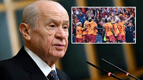 Devlet Bahçeli'den şampiyon Galatasaray'a tebrik