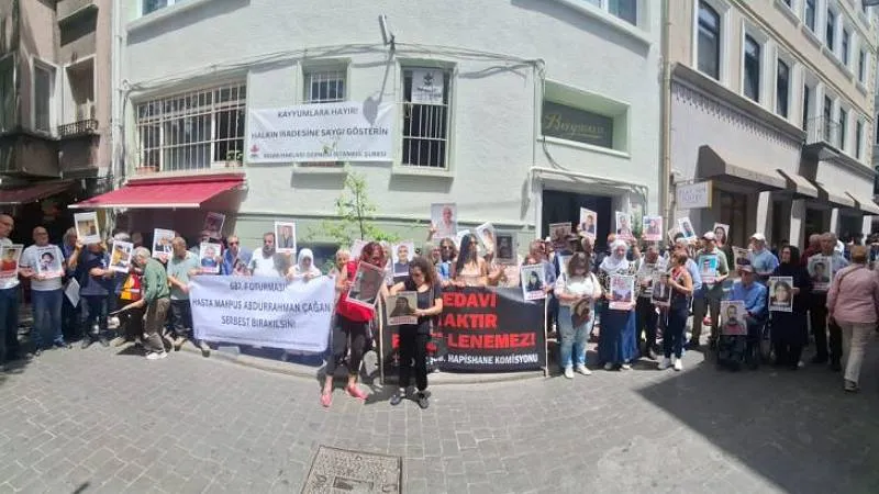 F Oturması: Ağır hasta tutsak Abdurrahman Çağan serbest bırakılsın!