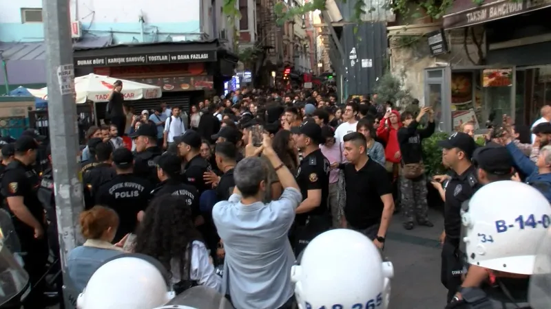 Gezi olaylarının yıl dönümünde izinsiz gösteri: Gözaltına alındılar