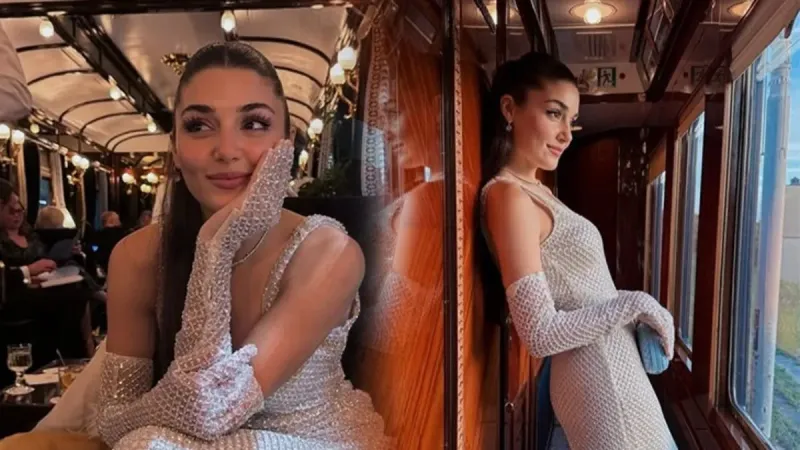 Hande Erçel ve Hakan Sabancı'nın Tren Keyfi Dudak Uçuklattı!