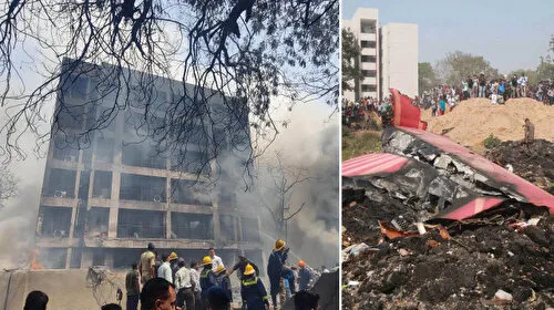 Hindistan'da uçak faciası: Ölü sayısı 270'e yükseldi
