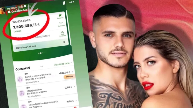 Icardi’den Wanda Nara'ya ağır suçlama: '7 milyon euro'luk hırsızlık belgeli'