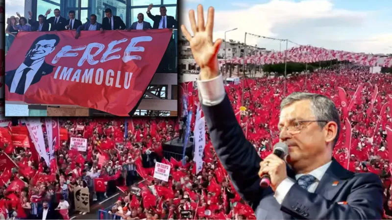 Antalya'da İmamoğlu Coşkusu: On Binler Meydanı Doldurdu!