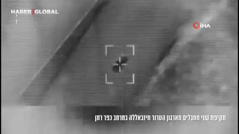 İsrail ordusu Lübnan’a hava saldırıları düzenlediğini açıkladı: 3 Hizbullah mensubu böyle öldürüldü