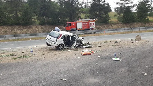 Karabük'te Feci Kaza: Otomobil Menfeze Çarptı! Küçük Yağız Hayatını Kaybetti