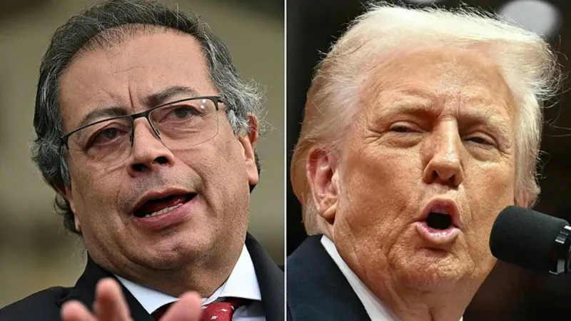 Kolombiya Cumhurbaşkanı Petro'dan kendisine haydut diyen Trump'a dava
