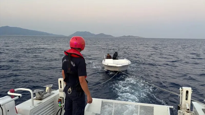Köyceğiz'de Tekne Alarmı! 6 Kişi Ölümden Döndü!