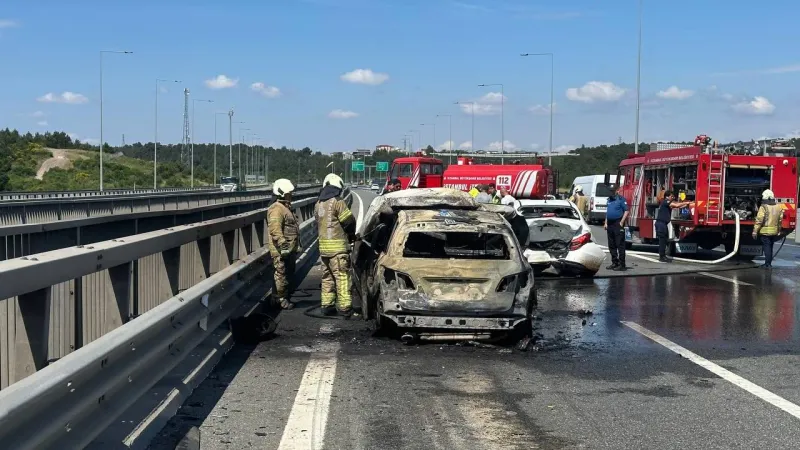 Kuzey Marmara Otoyolu'nda Dehşet: Zincirleme Kaza ve Alevler!