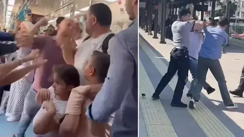 Marmaray’daki kavgada flaş karar: Yumruk atan E.D. tahliye edildi