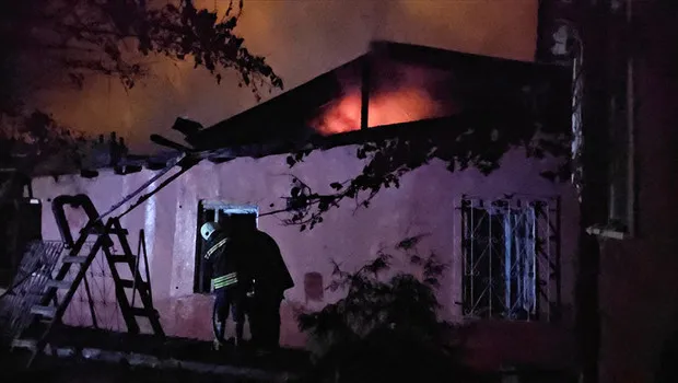 Erzincan'da Korkunç Yangın! 2 Çocuk İçeride Mi Kaldı?