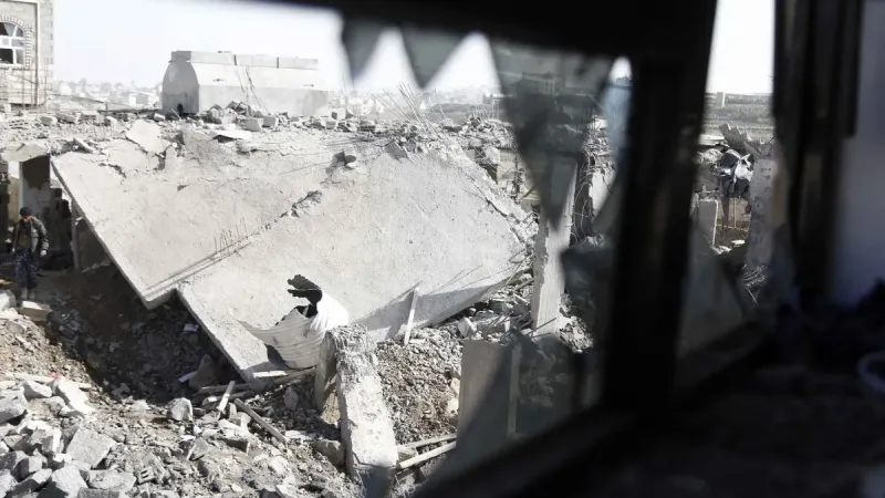 ABD'den Yemen'e Şok Saldırı! Sana Bomba Yağmuruna Tutuldu!