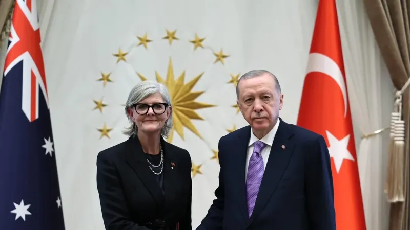 Erdoğan'dan Sürpriz Ziyaretçi! Avustralya Genel Valisi Ankara'da