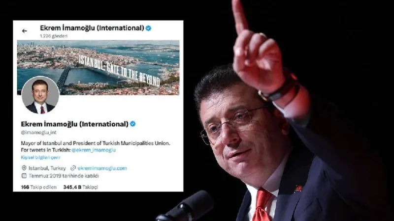 İmamoğlu'nun Uluslararası X Hesabına Şok Yasak! Neler Oluyor?
