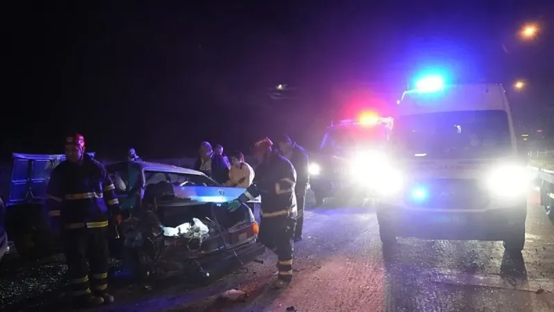 Kastamonu'da Zincirleme Kaza: 4 Araç Birbirine Girdi!