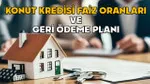 Konut Kredisi Müjdesi! 2 Milyon TL İçin Şok Faiz Oranları!