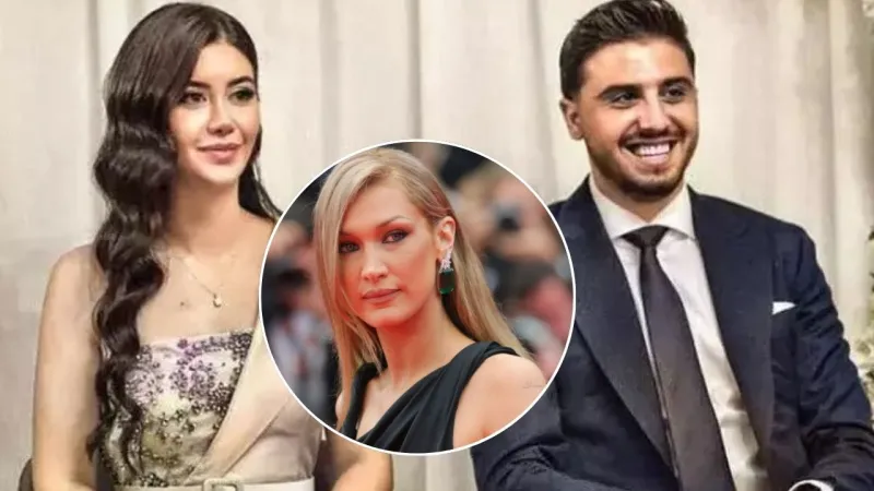 Ozan Tufan'ın Bella Hadid anısı: Eşi sinirlenmiş!