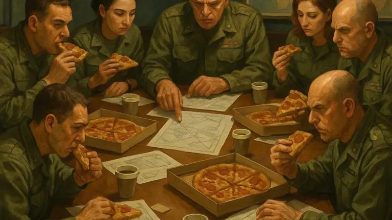 Pentagon'da Pizza Alarmı! ABD, İran'a Karşı Ne Planlıyor?