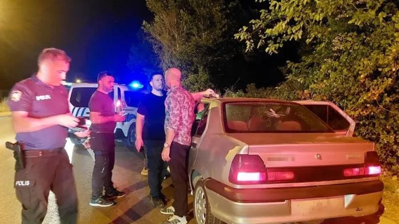 Polisten kaçamadı! Çaldığı otomobil ile kısa sürede yakalandı