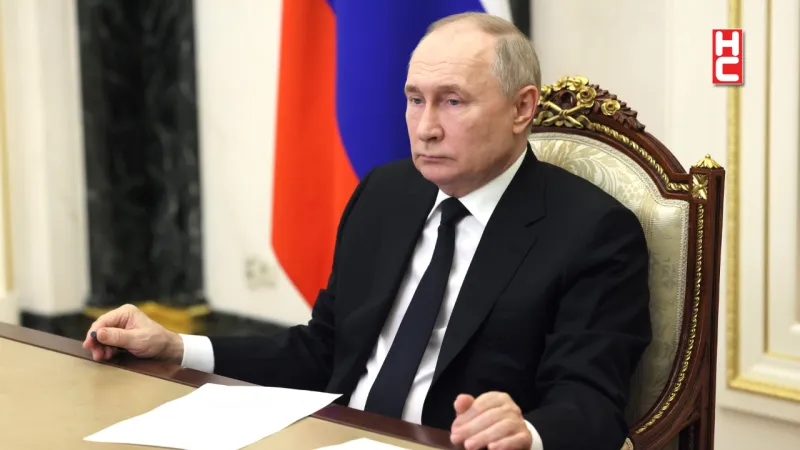 Rusya Devlet Başkanı Putin'den Cumhurbaşkanı Erdoğan'a teşekkür