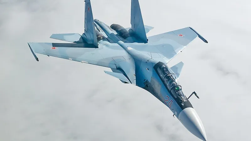 Rusya'da Savaş Uçağı Düştü! Pilotların Feci Akıbeti Şoke Etti