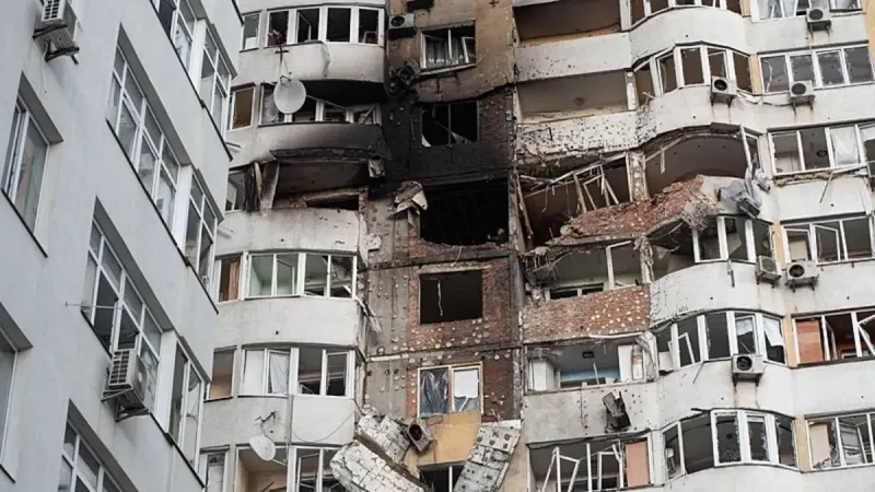 Rusya'dan Kiev'e İHA'lı saldırı | 4 ölü, 20 yaralı