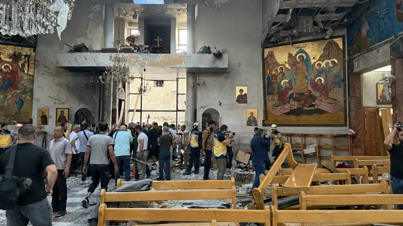 Şam'daki Mar İlyas Kilisesi'ne düzenlenen saldırının planlayıcıları yakalandı 