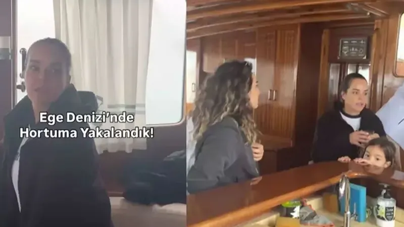 Şarkıcı Bengü çocuklarıyla birlikte denizde hortuma yakalandı! Facianın eşiğinden döndü