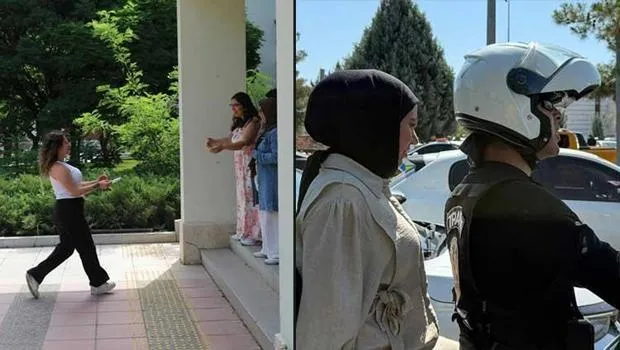 Sınava saniyeler kala yetiştiler... Kimi kimliğini kaybetti kimi sohbete daldı