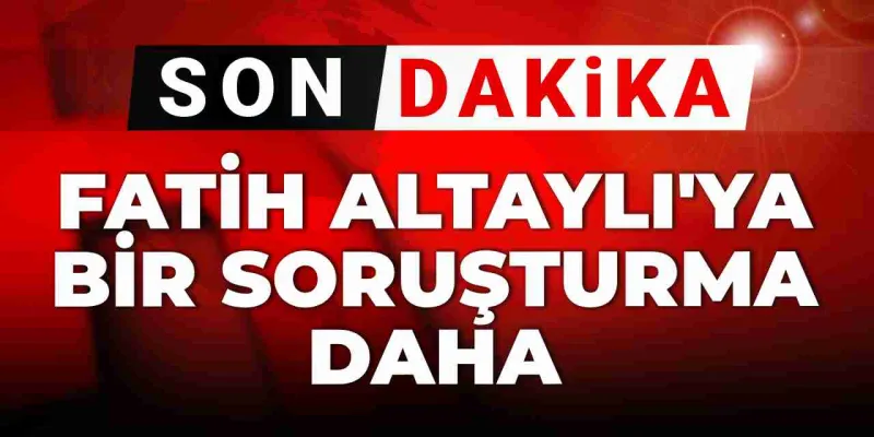 Fatih Altaylı Şoku! Hapis Tehlikesi mi? Son Dakika Soruşturma!