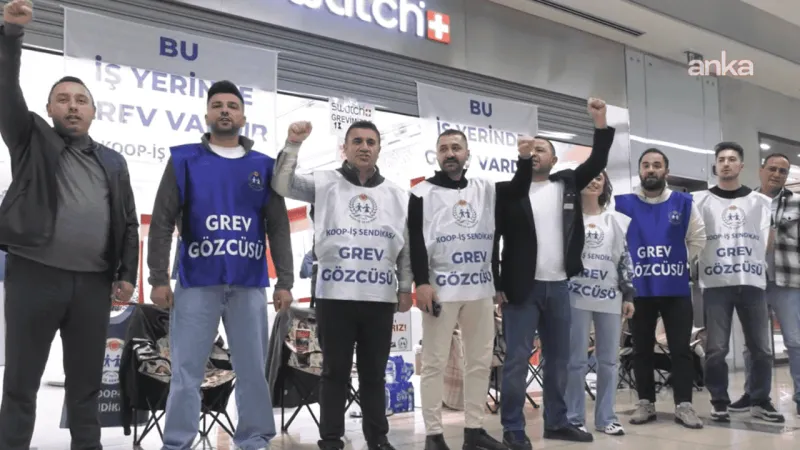 Swatch'ın akrep ve yelkovanı "grev" üzerinde: Biz neden yurt dışındaki işçilerden daha az ücret alıyoruz?