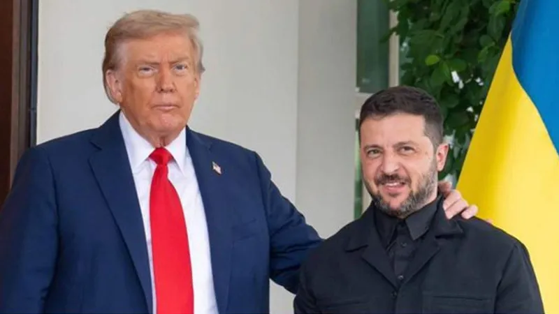 Trump Zelenski görüşmesi başladı