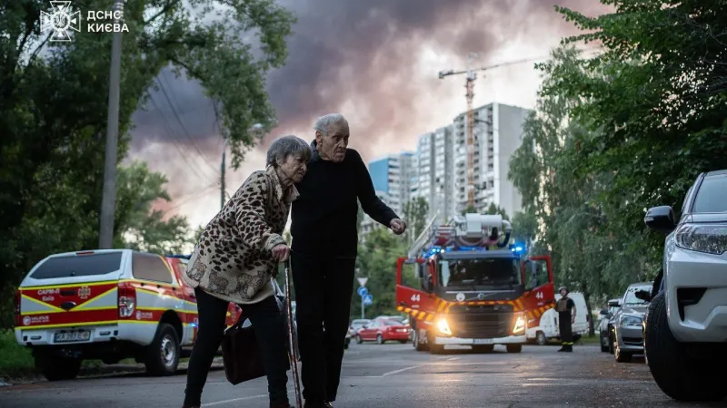Ukrayna: Rusya, başkent Kiev'e 539 İHA ve 11 füzeyle saldırı düzenledi