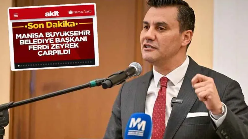 Ferdi Zeyrek'e Akit'ten Skandal Başlık! Ne Demek Çarpıldı?
