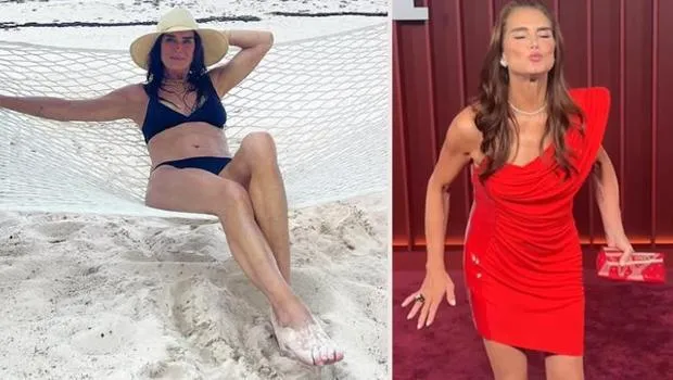60'ında Bikini Şov! Yılların Güzeli Mini Elbiseyle Gençleşti!